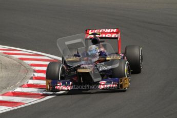 © 2012 Octane Photographic Ltd. Hungarian GP Hungaroring - Saturday 28th July 2012 - F1 Qualifying. Toro Rosso STR7 - Jean-Eric Vergne. Digital Ref : 0430lw7d6735