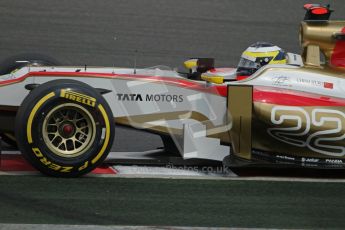 © 2012 Octane Photographic Ltd. Hungarian GP Hungaroring - Saturday 28th July 2012 - F1 Qualifying. HRT F112 - Pedro de La Rosa. Digital Ref : 0430lw7d6757