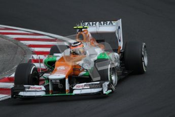 © 2012 Octane Photographic Ltd. Hungarian GP Hungaroring - Saturday 28th July 2012 - F1 Qualifying. Force India VJM05 - Nico Hulkenberg. Digital Ref : 0430lw7d6761