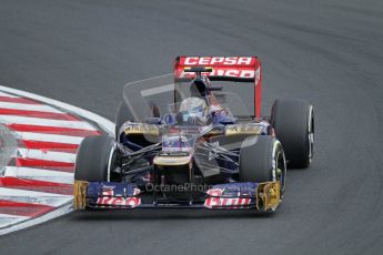 © 2012 Octane Photographic Ltd. Hungarian GP Hungaroring - Saturday 28th July 2012 - F1 Qualifying. Toro Rosso STR7 - Jean-Eric Vergne. Digital Ref : 0430lw7d6827