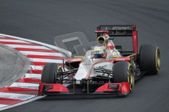 © 2012 Octane Photographic Ltd. Hungarian GP Hungaroring - Saturday 28th July 2012 - F1 Qualifying. HRT F112 - Pedro de La Rosa. Digital Ref : 0430lw7d6845
