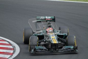 © 2012 Octane Photographic Ltd. Hungarian GP Hungaroring - Saturday 28th July 2012 - F1 Qualifying. Caterham CT01 - Heikki Kovalainen. Digital Ref : 0430lw7d6891