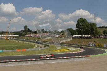 © 2012 Octane Photographic Ltd. Hungarian GP Hungaroring - Saturday 28th July 2012 - F1 Qualifying. HRT F112 - Narain Karthikeyan. Digital Ref : 0430lw7d7036