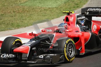 © 2012 Octane Photographic Ltd. Hungarian GP Hungaroring - Saturday 28th July 2012 - F1 Qualifying. Marussia MR01 - Charles Pic. Digital Ref : 0430lw7d7125