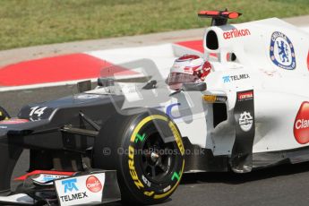 © 2012 Octane Photographic Ltd. Hungarian GP Hungaroring - Saturday 28th July 2012 - F1 Qualifying. Sauber C31 - Kamui Kobayashi. Digital Ref : 0430lw7d7226