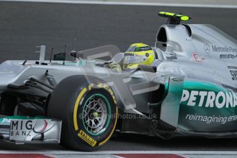 © 2012 Octane Photographic Ltd. Hungarian GP Hungaroring - Saturday 28th July 2012 - F1 Qualifying. Mercedes W03 - Nico Rosberg. Digital Ref : 0430lw7d7315