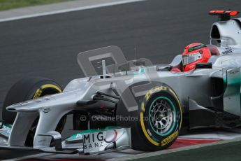 © 2012 Octane Photographic Ltd. Hungarian GP Hungaroring - Saturday 28th July 2012 - F1 Qualifying. Mercedes W03 - Michael Schumacher. Digital Ref : 0430lw7d7371