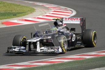 © 2012 Octane Photographic Ltd. Hungarian GP Hungaroring - Saturday 28th July 2012 - F1 Qualifying. Williams FW34 - Bruno Senna. Digital Ref : 0430lw7d7604