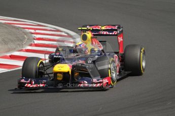 © 2012 Octane Photographic Ltd. Hungarian GP Hungaroring - Saturday 28th July 2012 - F1 Qualifying. Red Bull RB8 - Mark Webber. Digital Ref : 0430lw7d7703