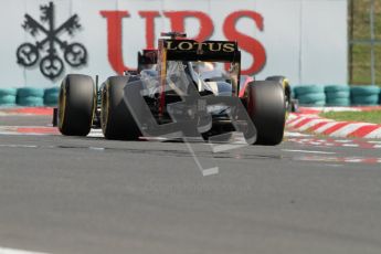 © 2012 Octane Photographic Ltd. Hungarian GP Hungaroring - Saturday 28th July 2012 - F1 Qualifying. Lotus E20 - Kimi Raikkonen. Digital Ref : 0430lw7d7798