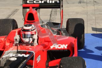 © 2012 Octane Photographic Ltd. Hungarian GP Hungaroring - Saturday 28th July 2012 - GP2 Race 1 Winner - Carlin - Max Chilton. Digital Ref : 0431cb40d7990