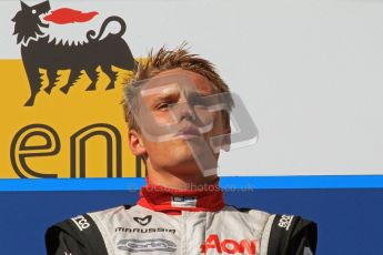 © 2012 Octane Photographic Ltd. Hungarian GP Hungaroring - Saturday 28th July 2012 - GP2 Race 1 Winner - Carlin - Max Chilton. Digital Ref : 0431cb7d0790