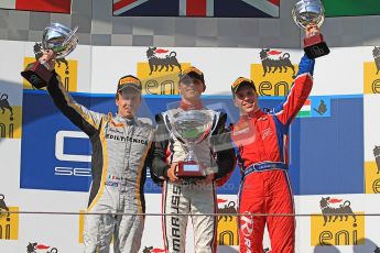 © 2012 Octane Photographic Ltd. Hungarian GP Hungaroring - Saturday 28th July 2012 - GP2 Race 1 Winner - Carlin - Max Chilton. Digital Ref : 0431cb7d0868