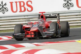 © 2012 Octane Photographic Ltd. Hungarian GP Hungaroring - Saturday 28th July 2012 - GP2 Race 1 Winner - Carlin - Max Chilton. Digital Ref : 0431lw7d7874