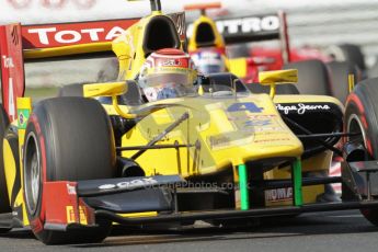 © 2012 Octane Photographic Ltd. Hungarian GP Hungaroring - Saturday 28th July 2012 - GP2 Race 1 - Dams - Felipe Nasr. Digital Ref :  0431lw7d7901