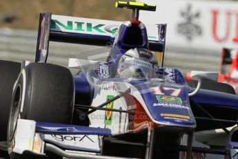 © 2012 Octane Photographic Ltd. Hungarian GP Hungaroring - Saturday 28th July 2012 - GP2 Race 1 - Trident Racing - Julian Leal. Digital Ref : 0431lw7d7998