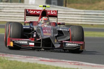 © 2012 Octane Photographic Ltd. Hungarian GP Hungaroring - Saturday 28th July 2012 - GP2 Race 1 - Venezuela GP Lazarus - Giancarlo Serenelli. Digital Ref : 0431lw7d8063