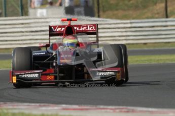 © 2012 Octane Photographic Ltd. Hungarian GP Hungaroring - Saturday 28th July 2012 - GP2 Race 1 - Venezuela GP Lazarus - Sergio Canamasas. Digital Ref : 0431lw7d8140