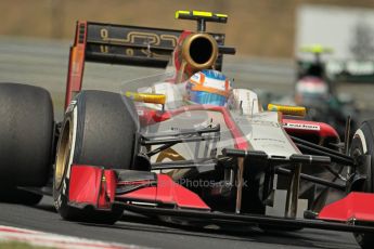 © 2012 Octane Photographic Ltd. Hungarian GP Hungaroring - Friday 27th July 2012 - F1 Practice 2. HRT F112 - Narain Karthikeyan. Digital Ref : 0426lw1d5369