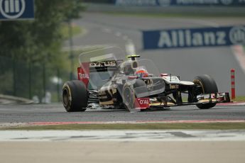 © 2012 Octane Photographic Ltd. Hungarian GP Hungaroring - Friday 27th July 2012 - F1 Practice 2. Lotus E20 - Romain Grosjean. Digital Ref : 0426lw1d5457