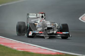 © 2012 Octane Photographic Ltd. Hungarian GP Hungaroring - Friday 27th July 2012 - F1 Practice 2. Sauber C31 - Kamui Kobayashi. Digital Ref : 0426lw1d5721