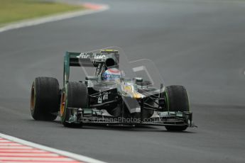© 2012 Octane Photographic Ltd. Hungarian GP Hungaroring - Friday 27th July 2012 - F1 Practice 2. Caterham CT01 - Vitaly Petrov. Digital Ref : 0426lw1d5930