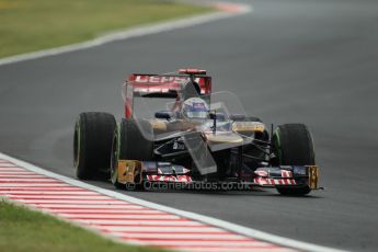 © 2012 Octane Photographic Ltd. Hungarian GP Hungaroring - Friday 27th July 2012 - F1 Practice 2. Toro Rosso STR7 - Daniel Ricciardo. Digital Ref : 0426lw1d6028