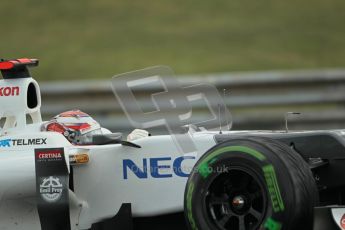 © 2012 Octane Photographic Ltd. Hungarian GP Hungaroring - Friday 27th July 2012 - F1 Practice 2. Sauber C31 - Kamui Kobayashi. Digital Ref : 0426lw1d6047
