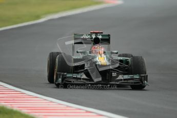 © 2012 Octane Photographic Ltd. Hungarian GP Hungaroring - Friday 27th July 2012 - F1 Practice 2. Caterham CT01 - Heikki Kovalainen. Digital Ref : 0426lw1d6206