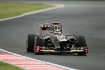 © 2012 Octane Photographic Ltd. Hungarian GP Hungaroring - Friday 27th July 2012 - F1 Practice 2. Lotus E20 - Kimi Raikkonen. Digital Ref : 0426lw1d6346
