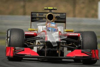 © 2012 Octane Photographic Ltd. Hungarian GP Hungaroring - Friday 27th July 2012 - F1 Practice 2. HRT F112 - Narain Karthikeyan. Digital Ref : 0426lw7d5189