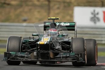 © 2012 Octane Photographic Ltd. Hungarian GP Hungaroring - Friday 27th July 2012 - F1 Practice 2. Caterham CT01 - Vitaly Petrov. Digital Ref : 0426lw7d5244