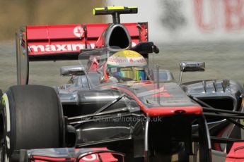 © 2012 Octane Photographic Ltd. Hungarian GP Hungaroring - Friday 27th July 2012 - F1 Practice 2. McLaren MP4/27 - Lewis Hamilton. Digital Ref : 0426lw7d5260