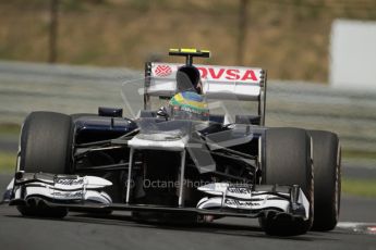 © 2012 Octane Photographic Ltd. Hungarian GP Hungaroring - Friday 27th July 2012 - F1 Practice 2. Williams FW34 - Bruno Senna. Digital Ref : 0426lw7d5375