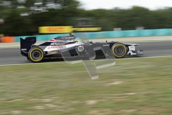 © 2012 Octane Photographic Ltd. Hungarian GP Hungaroring - Friday 27th July 2012 - F1 Practice 2. Williams FW34 - Bruno Senna. Digital Ref : 0426lw7d5722