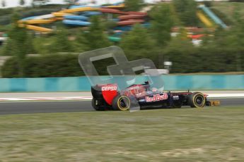 © 2012 Octane Photographic Ltd. Hungarian GP Hungaroring - Friday 27th July 2012 - F1 Practice 2. Toro Rosso STR7 - Daniel Ricciardo. Digital Ref : 0426lw7d5764