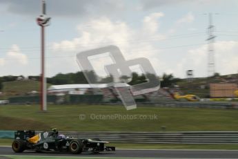 © 2012 Octane Photographic Ltd. Hungarian GP Hungaroring - Friday 27th July 2012 - F1 Practice 2. Caterham CT01 - Vitaly Petrov. Digital Ref : 0426lw7d5855