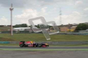 © 2012 Octane Photographic Ltd. Hungarian GP Hungaroring - Friday 27th July 2012 - F1 Practice 2. Red Bull RB8 - Mark Webber. Digital Ref : 0426lw7d5861