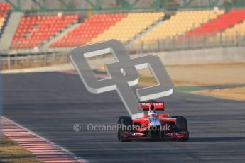 © 2012 Octane Photographic Ltd. Barcelona Winter Test 1 Day 1 - Tuesday 21st February 2012. MVR02 - Charles Pic. Digital Ref : 0226lw1d6282