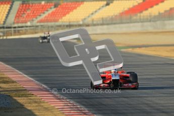 © 2012 Octane Photographic Ltd. Barcelona Winter Test 1 Day 1 - Tuesday 21st February 2012. MVR02 - Charles Pic. Digital Ref : 0226lw1d6400