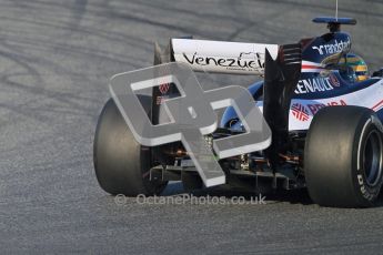 © 2012 Octane Photographic Ltd. Barcelona Winter Test 1 Day 1 - Tuesday 21st February 2012. Williams FW34 - Bruno Senna. Digital Ref : 0226lw1d6461