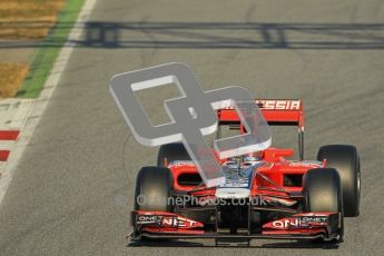 © 2012 Octane Photographic Ltd. Barcelona Winter Test 1 Day 1 - Tuesday 21st February 2012. MVR02 - Charles Pic. Digital Ref : 0226lw1d6653
