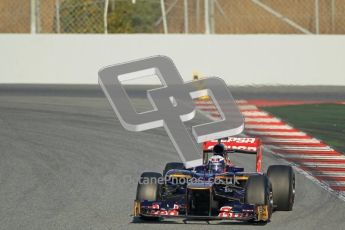 © 2012 Octane Photographic Ltd. Barcelona Winter Test 1 Day 1 - Tuesday 21st February 2012. Toro Rosso STR7 - Daniel Ricciardo. Digital Ref : 0226lw1d6765