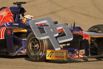 © 2012 Octane Photographic Ltd. Barcelona Winter Test 1 Day 1 - Tuesday 21st February 2012. Toro Rosso STR7 - Daniel Ricciardo. Digital Ref : 0226lw1d6814