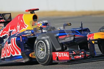 © 2012 Octane Photographic Ltd. Barcelona Winter Test 1 Day 1 - Tuesday 21st February 2012. Red Bull RB8 - Sebastian Vettel. Digital Ref : 0226lw1d7166