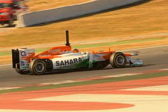 © 2012 Octane Photographic Ltd. Barcelona Winter Test 1 Day 1 - Tuesday 21st February 2012. Force India VJM05 - Nico Hulkenberg. Digital Ref : 0226lw7d5014