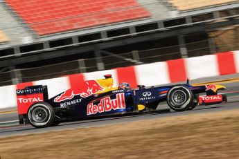 © 2012 Octane Photographic Ltd. Barcelona Winter Test 1 Day 1 - Tuesday 21st February 2012. Red Bull RB8 - Sebastian Vettel. Digital Ref : 0226lw7d5063