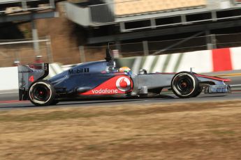 © 2012 Octane Photographic Ltd. Barcelona Winter Test 1 Day 1 - Tuesday 21st February 2012. McLaren MP4/27 - Lewis Hamilton. Digital Ref : 0226lw7d5174