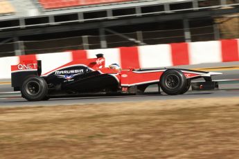 © 2012 Octane Photographic Ltd. Barcelona Winter Test 1 Day 1 - Tuesday 21st February 2012. MVR02 - Charles Pic. Digital Ref : 0226lw7d5215