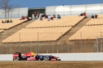 © 2012 Octane Photographic Ltd. Barcelona Winter Test 1 Day 1 - Tuesday 21st February 2012. Red Bull RB8 - Sebastian Vettel. Digital Ref : 0226lw7d5291